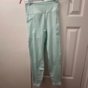 Mint Green High-Waisted Leggings